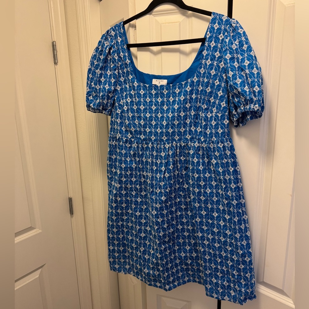 Rhode x Target Square Neck Babydoll Dress